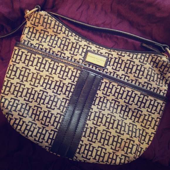 Vintage Tommy Hilfiger Crossbody/ Shoulder Purse - Picture 2 of 8
